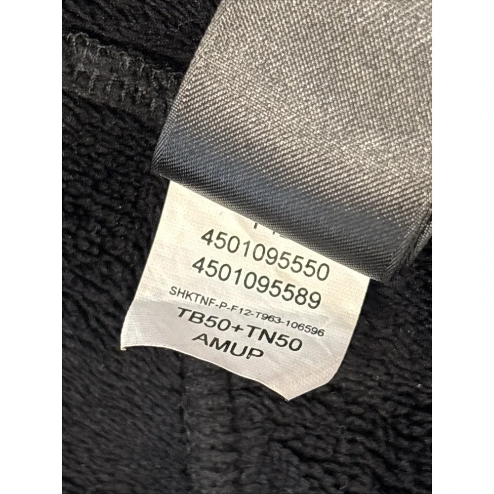 The North Face Mens Jacket Size Small Full Zip Softshell Fleece Lined Black